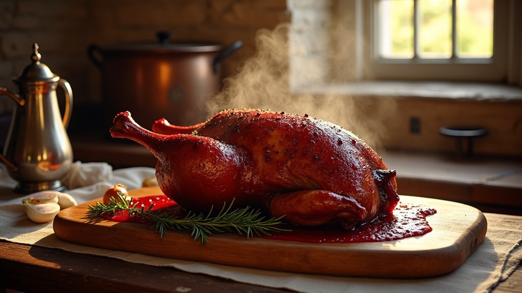 Le canard à la rouennaise : une tradition culinaire spectaculaire - illustration de l'article