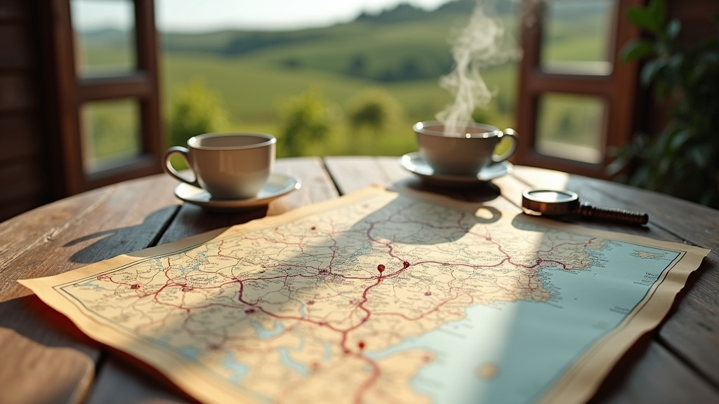 Capture d'écran de la carte Explore Calvados, mettant en avant des points d'intérêt touristiques et écologiques