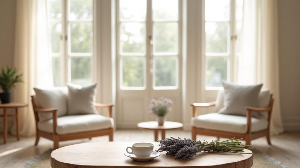 Coin lifestyle du Grand Appartement avec objets vintage et accessoires