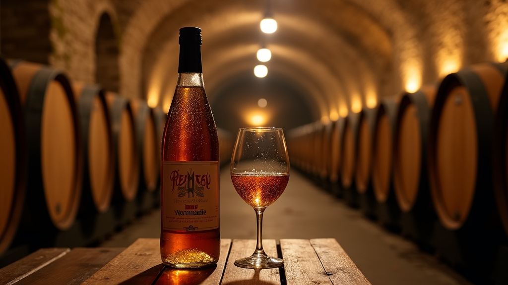 Producteur normand pressant des pommes à cidre dans un chai traditionnel